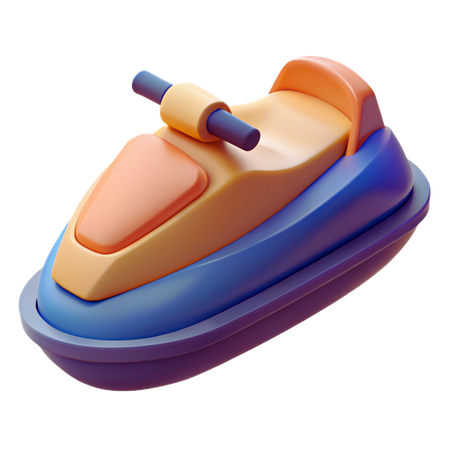 Jet Ski  3D Icon