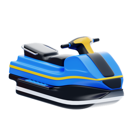 Jet Ski  3D Icon