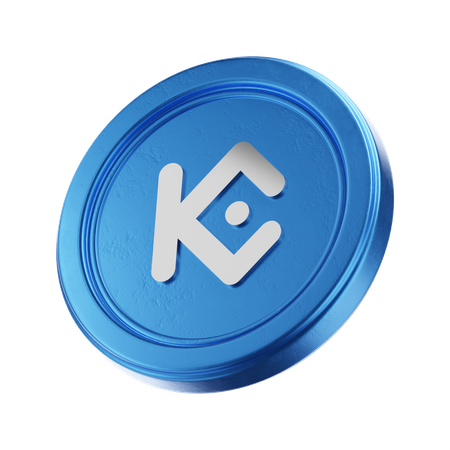 Jeton kucoin  3D Icon