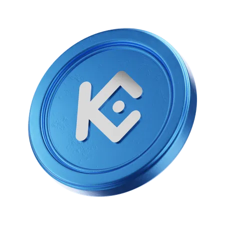 Jeton kucoin  3D Icon