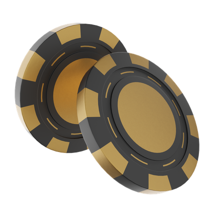 Jetons de casino  3D Icon