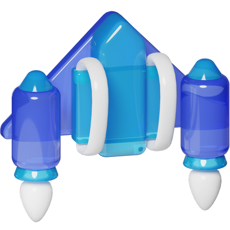 Jetpack  3D Icon