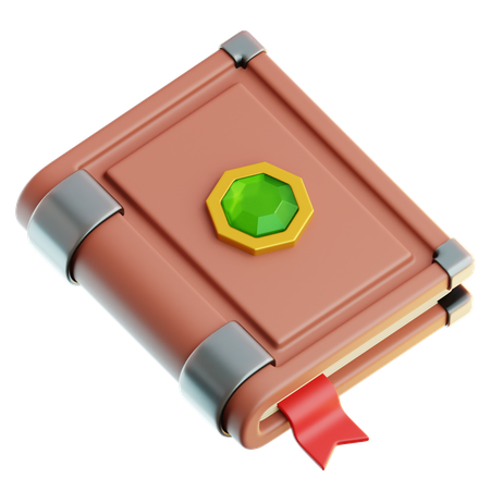 Livre d'assistant de jeu  3D Icon