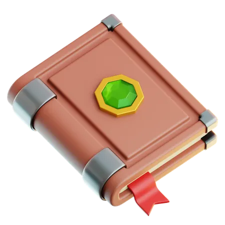 Livre d'assistant de jeu  3D Icon