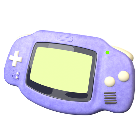 Game Boy avance  3D Icon