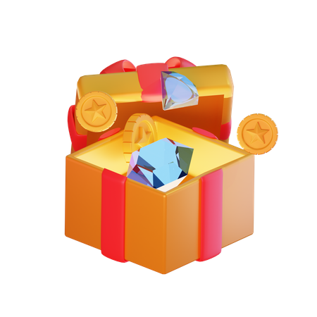 Cadeau de jeu  3D Icon