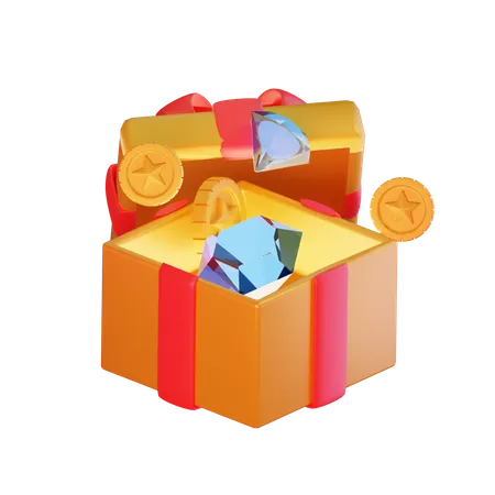 Cadeau de jeu  3D Icon