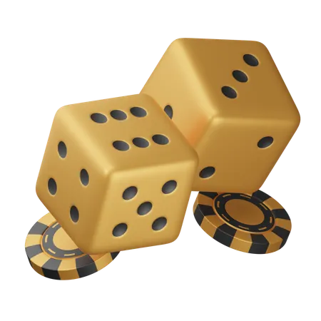 Jeu de casino  3D Icon