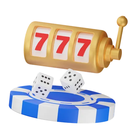 Jeu de casino  3D Icon