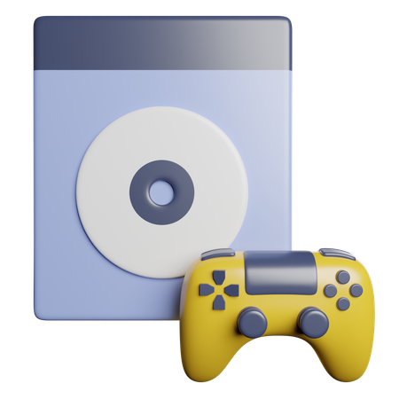 CD de jeu  3D Icon