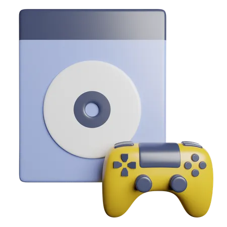 CD de jeu  3D Icon