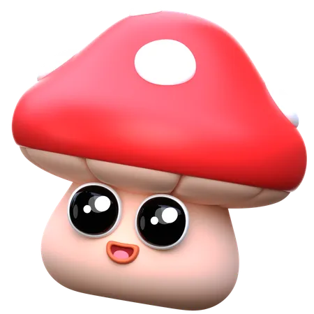 Champignon de gibier  3D Icon