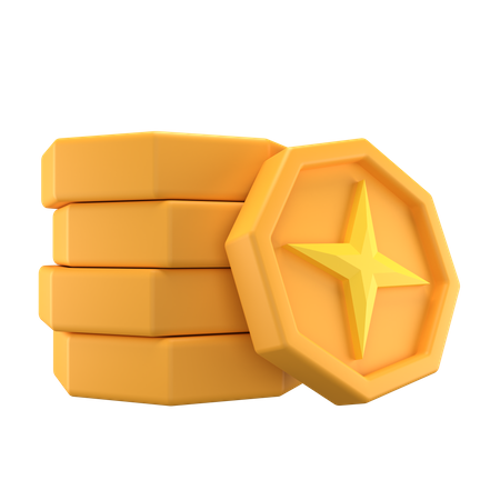 Pièce de jeu  3D Icon