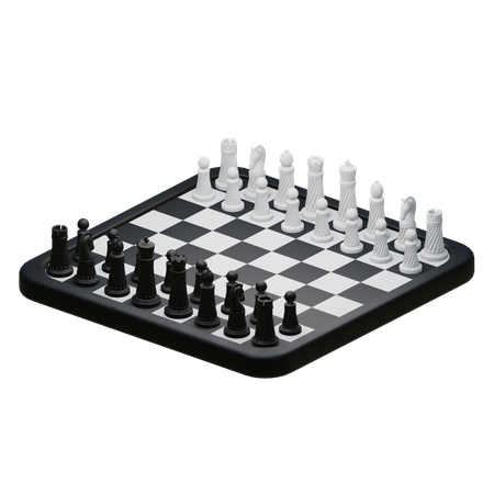 Jeu d'échecs  3D Icon