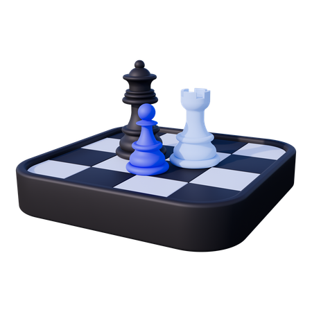 Jeu d'échecs  3D Icon