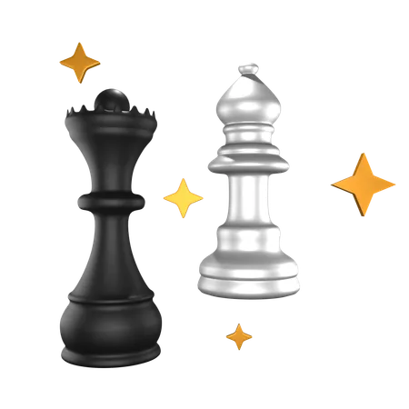 Jeu d'échecs  3D Icon