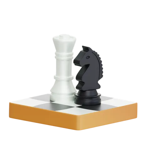 Jeu d'échecs  3D Icon