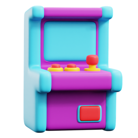 Jeu d'arcade  3D Icon