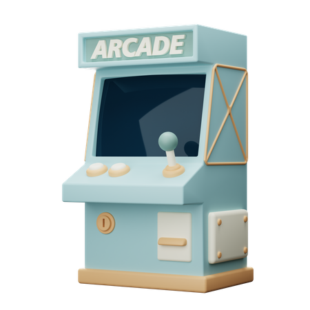 Jeu d'arcade  3D Icon