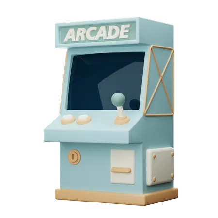 Jeu d'arcade  3D Icon