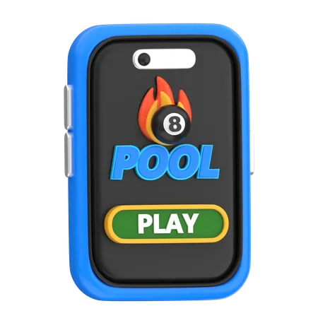 Jeu de piscine  3D Icon