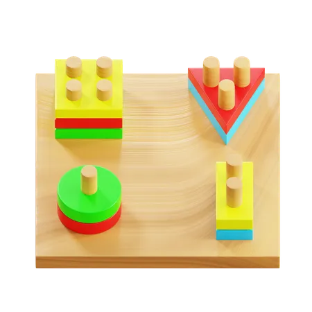 Jeu de bloc  3D Icon