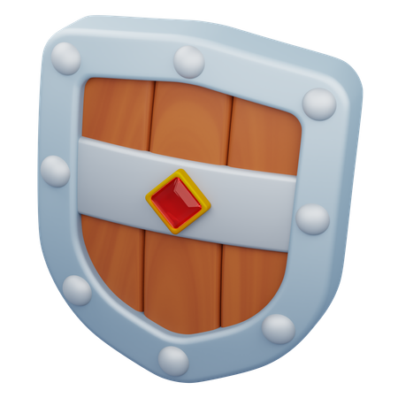 Jeu de bouclier  3D Icon