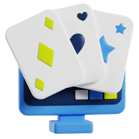 Jeu de cartes  3D Icon