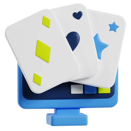 Jeu de cartes  3D Icon