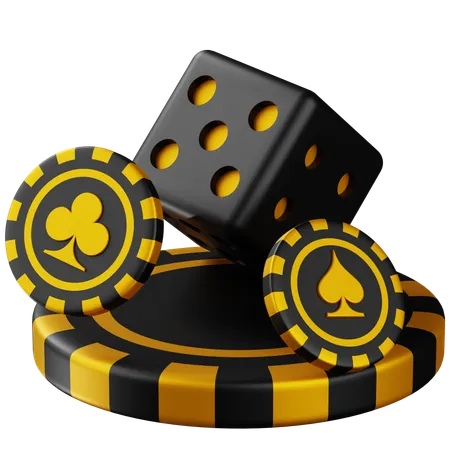 Lot de jeux de casino 1  3D Icon