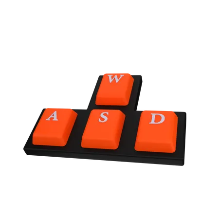 Jeu de clavier  3D Icon