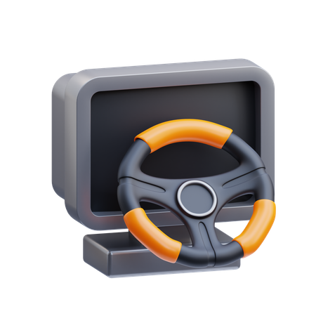 Jeu de course  3D Icon