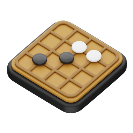 Plateau de jeu de go  3D Icon