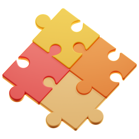 Puzzle  3D Icon