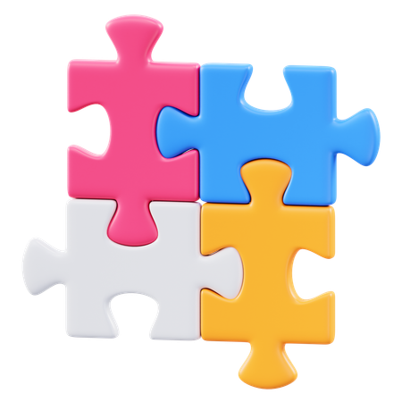 Puzzle  3D Icon