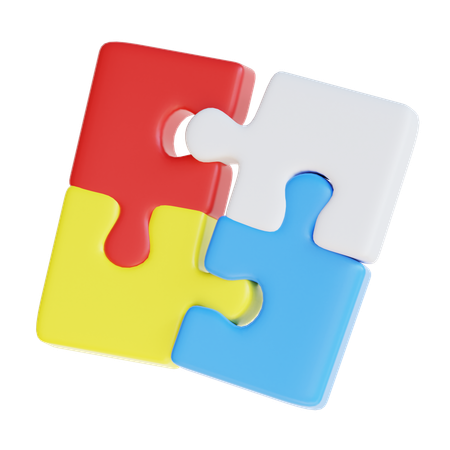 Puzzle  3D Icon