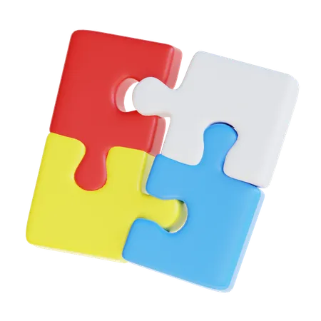 Puzzle  3D Icon