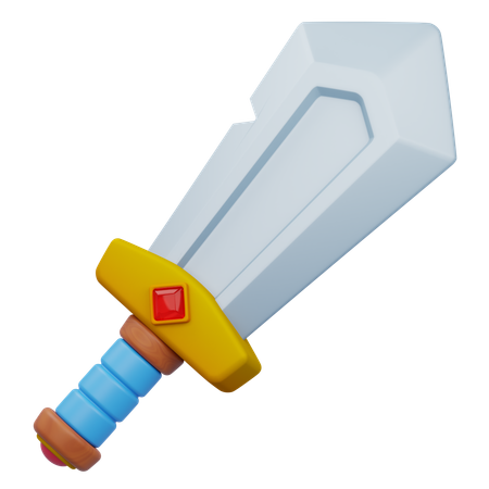 Jeu d'épée  3D Icon