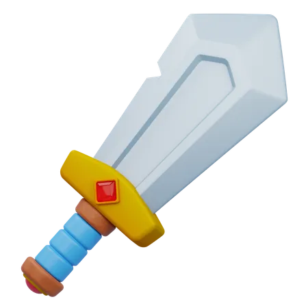 Jeu d'épée  3D Icon