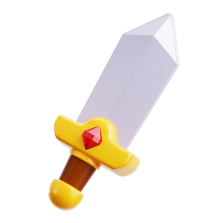 Jeu d'épée  3D Icon