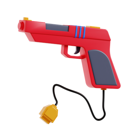 Pistolet de jeu  3D Icon