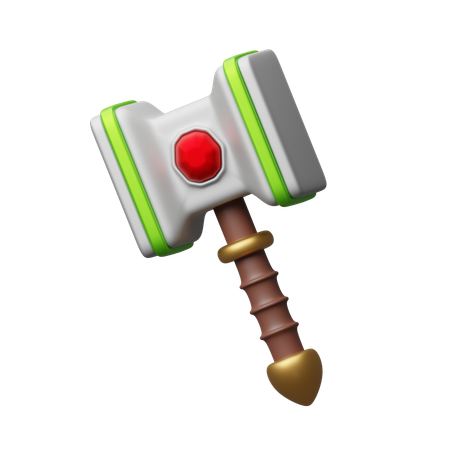 Jeu de marteau  3D Icon