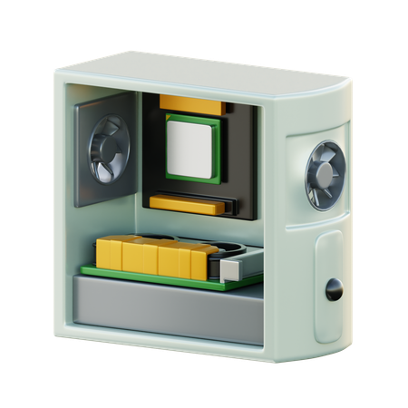 PC de jeu  3D Icon