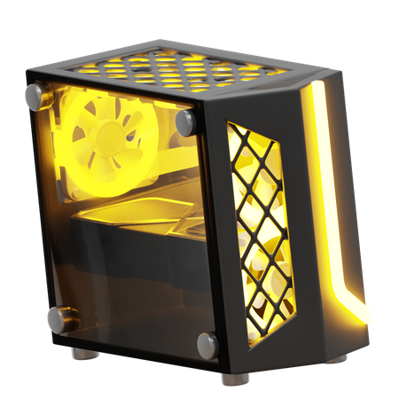 PC de jeu  3D Icon