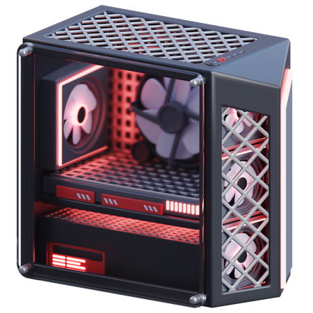 PC de jeu  3D Icon