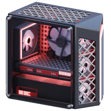 PC de jeu  3D Icon