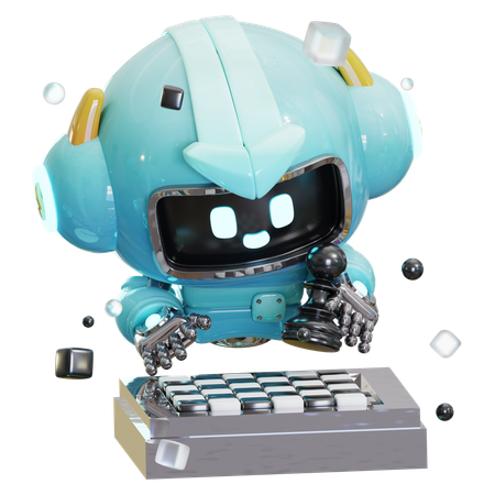 Jeu de robots  3D Icon