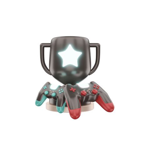 Trophée de jeu  3D Icon