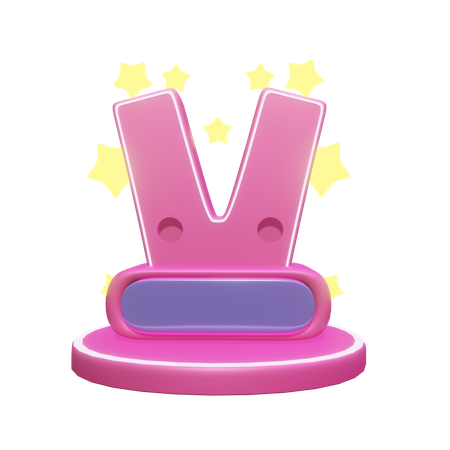 Victoire du jeu  3D Icon