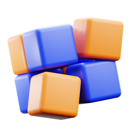 Cubes de jeux  3D Icon